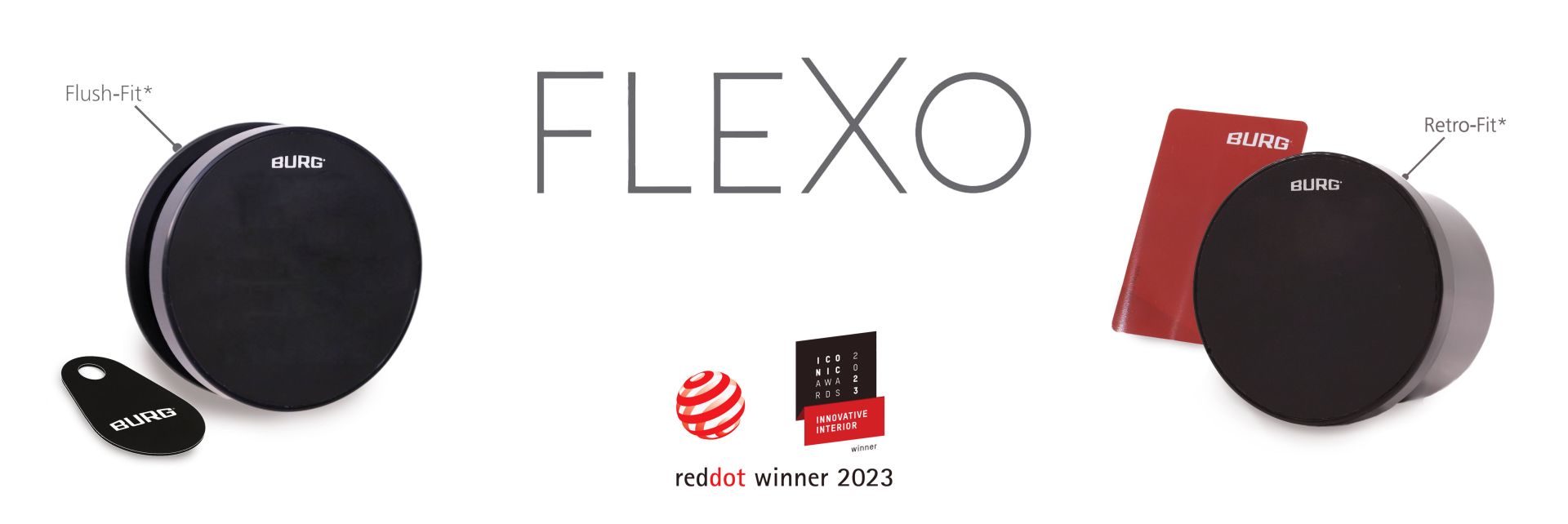Електронна брава BURG Flexo.RFID