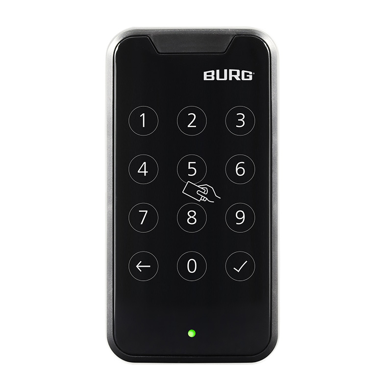Електронна брава BURG с код и RFID TwinPad